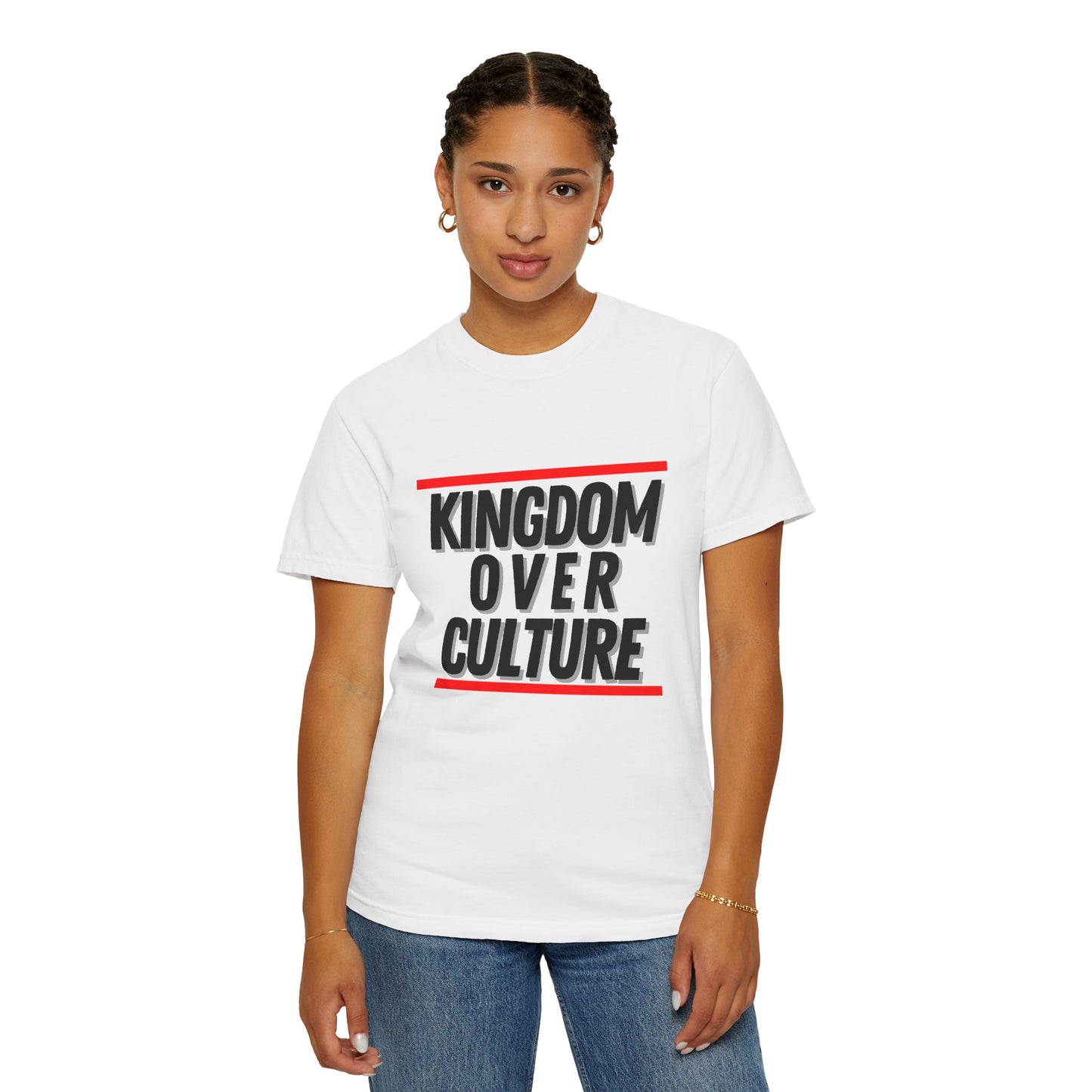 "Kingdom Over Culture" White T-Shirt
