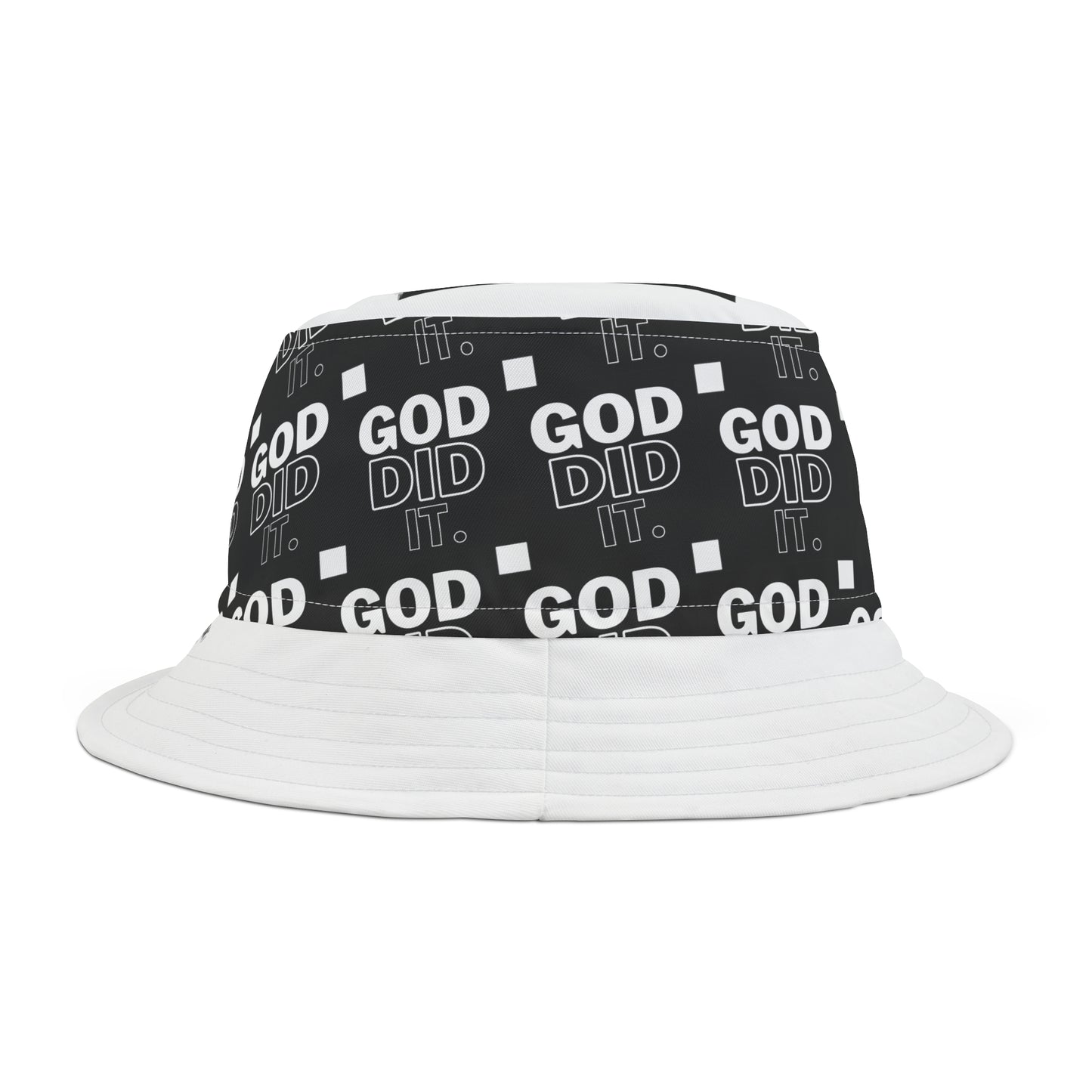 "GOD DID IT"  Bucket Cap