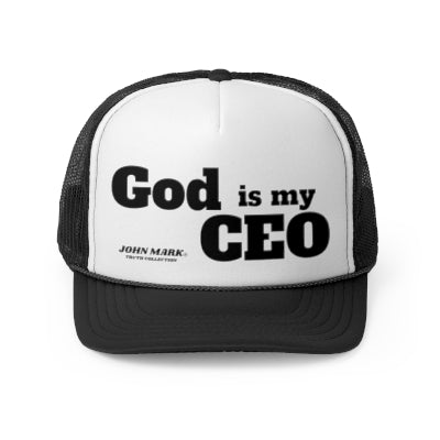 "GOD IS MY CEO" Trucker Cap