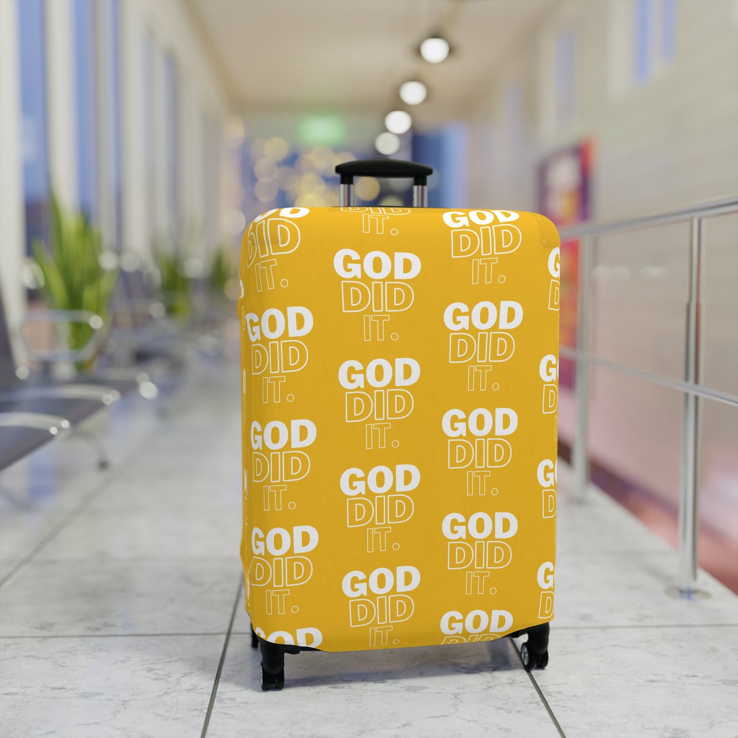 "GOD DID IT" Luggage Cover