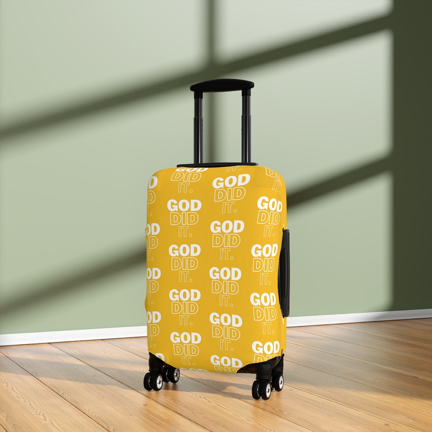 "GOD DID IT" Luggage Cover