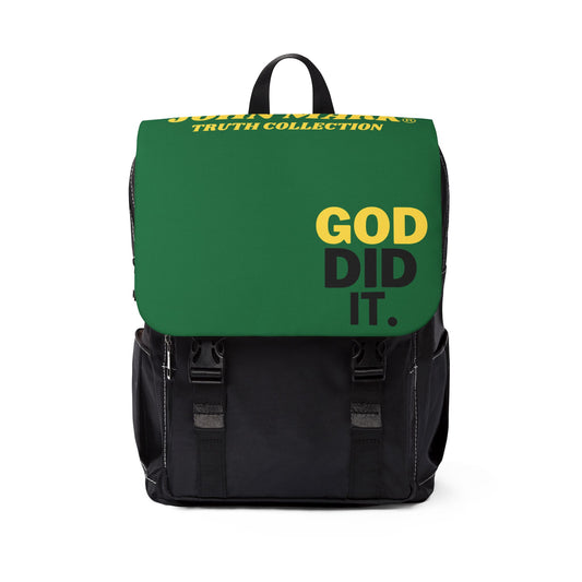 "GOD DID IT" Shoulder Backpack