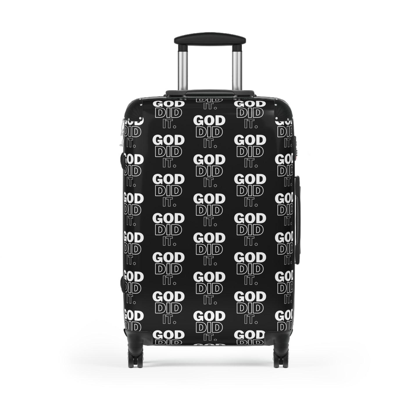 "GOD DID IT" Suitcase