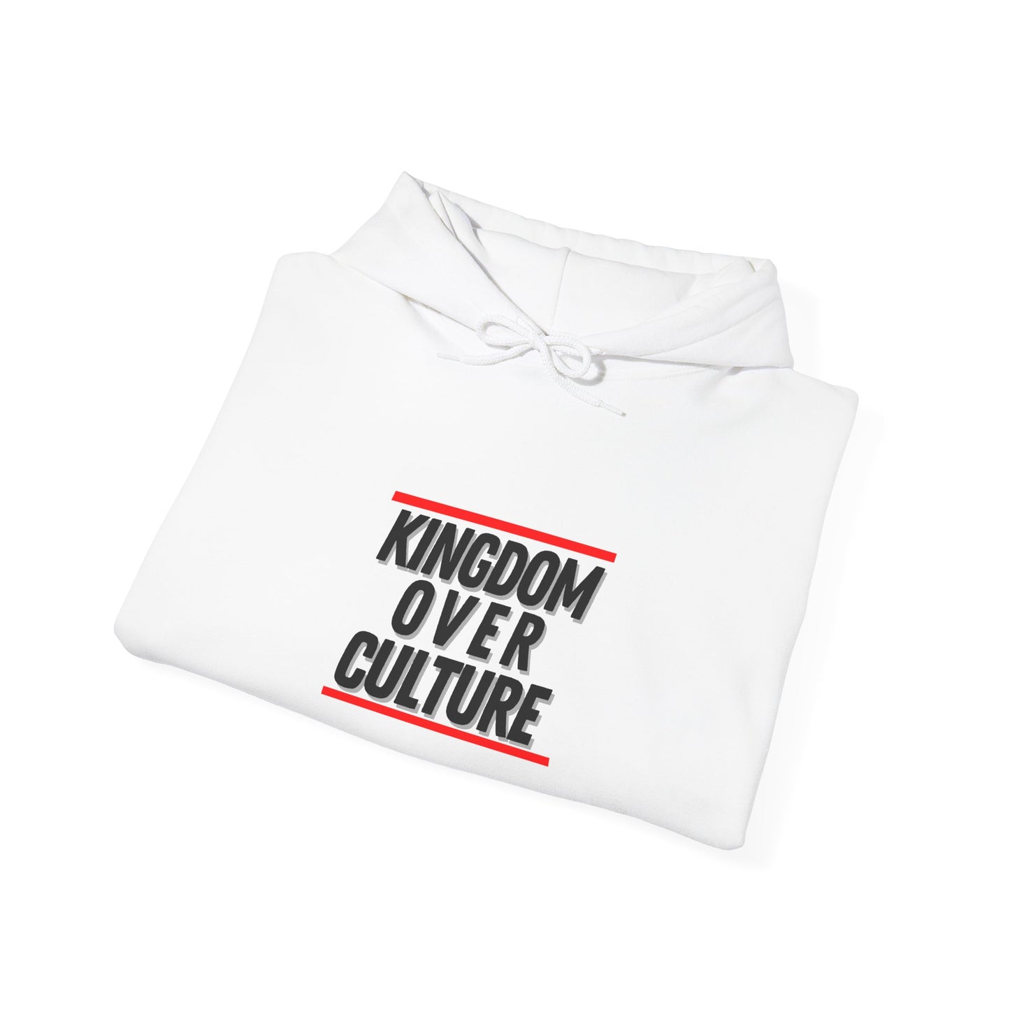 "Kingdom Over Culture" White Hoodie