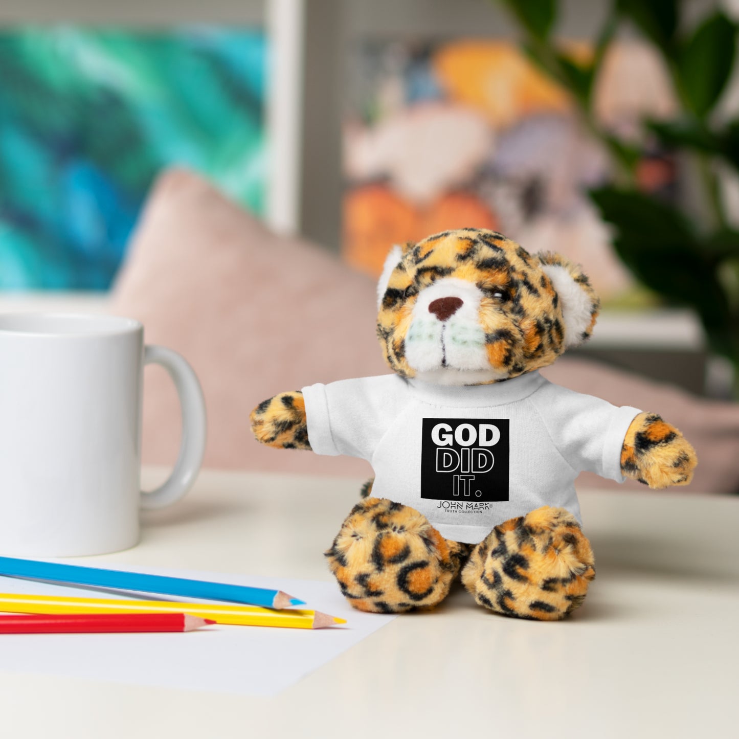 "GOD DID IT" Stuffed Animals