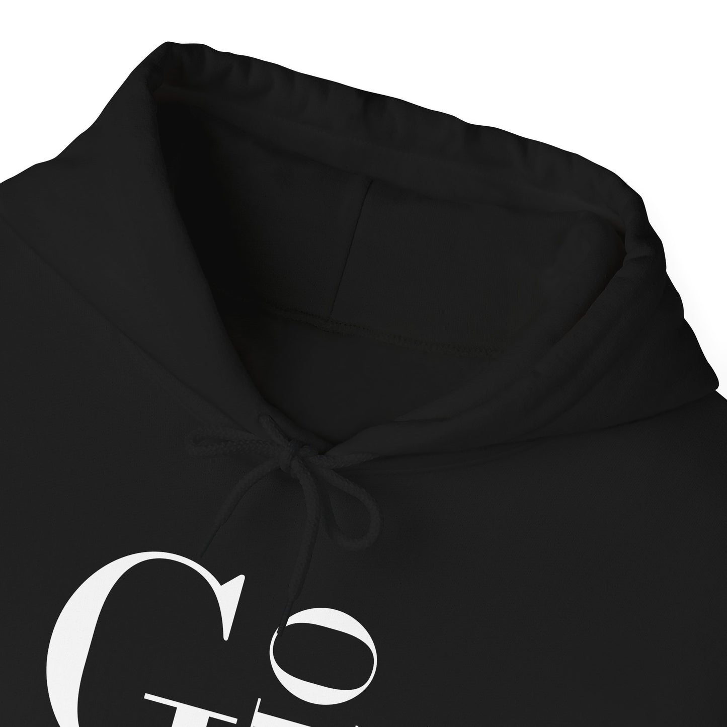 “GOD IS GOOD” Hoodie — Black x White