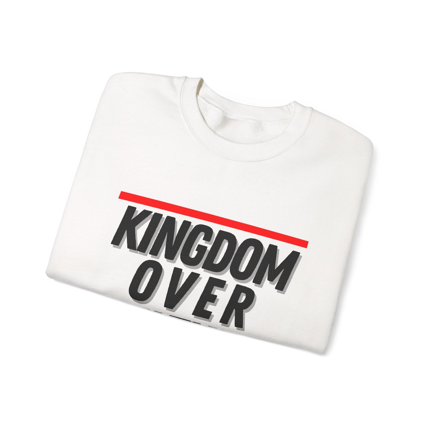 "Kingdom Over Culture" White Sweatshirt