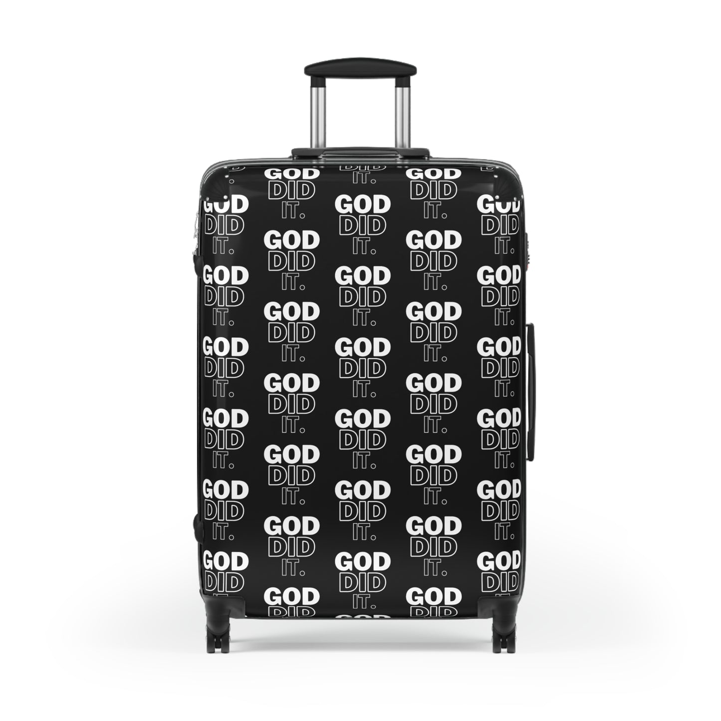 "GOD DID IT" Suitcase