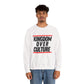 "Kingdom Over Culture" White Sweatshirt