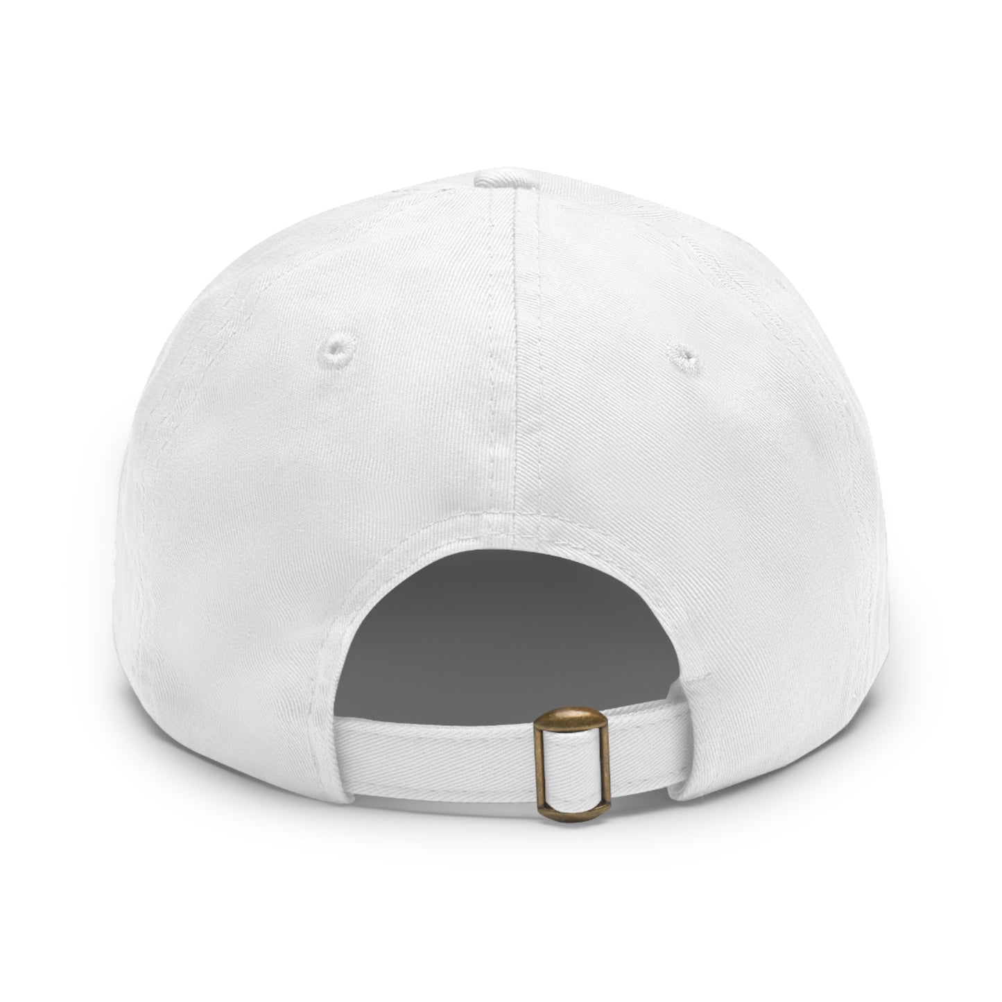 "WITHOUT LIMITS" Dad Hat with Leather Patch (Rectangle)