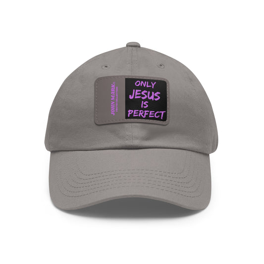 "ONLY JESUS" Cap with Leather Patch