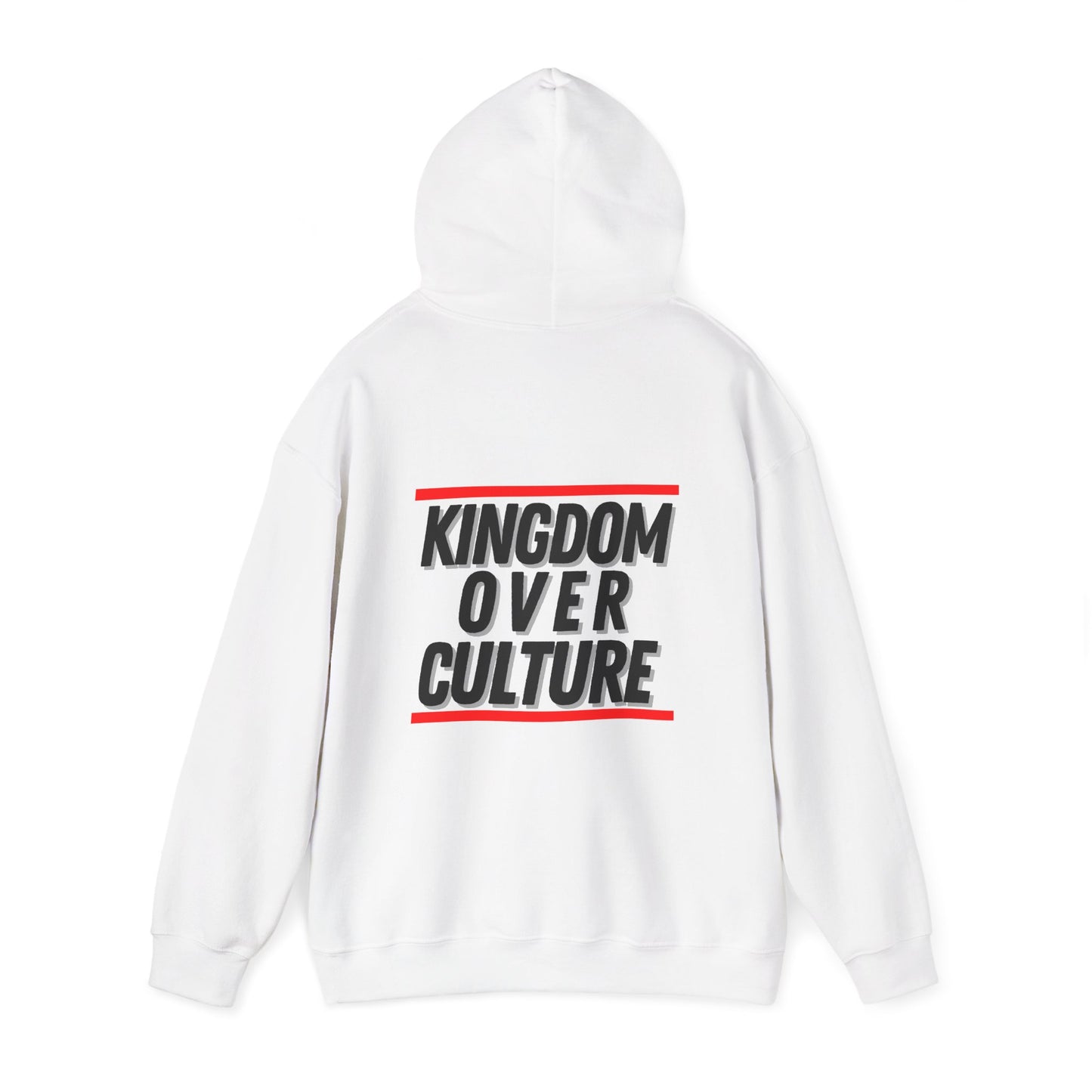 "Kingdom Over Culture" White Hoodie