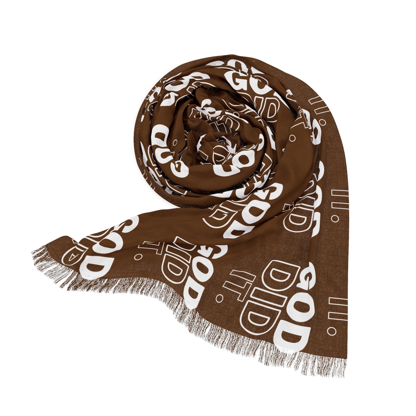 "GOD DID IT" Light Scarf