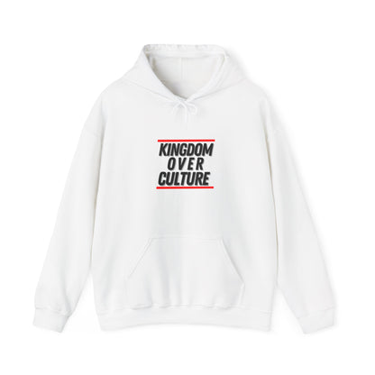 "Kingdom Over Culture" White Hoodie