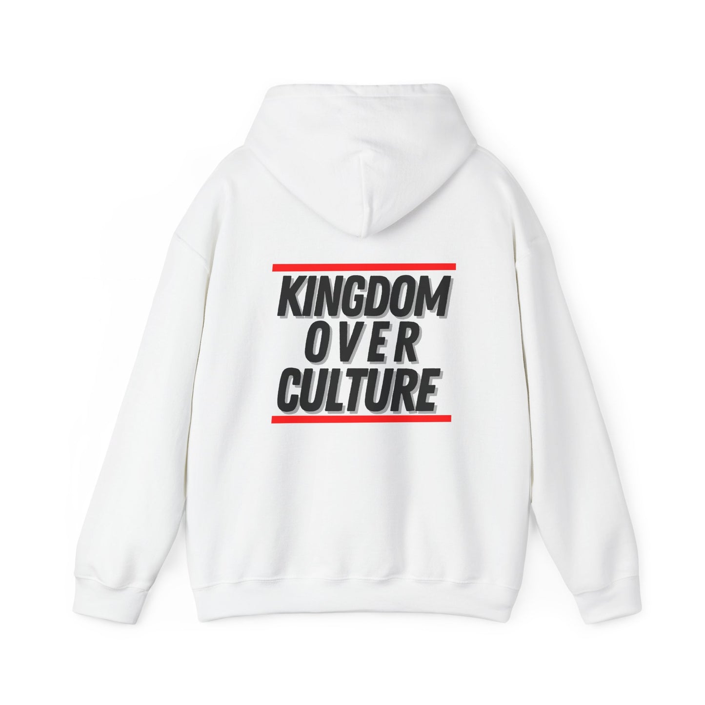 "Kingdom Over Culture" White Hoodie