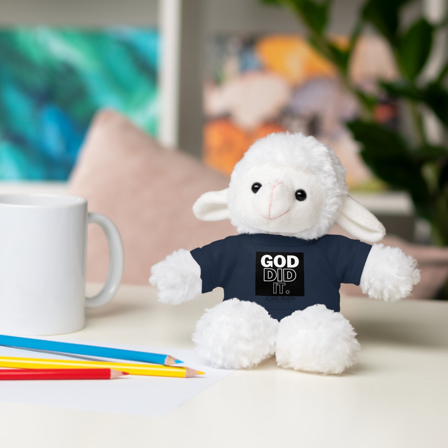 "GOD DID IT" Stuffed Animals