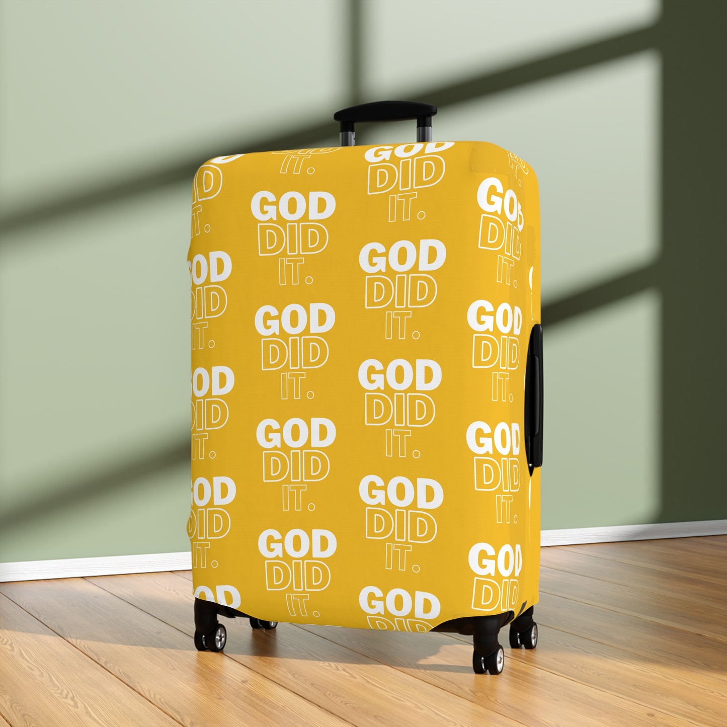 "GOD DID IT" Luggage Cover