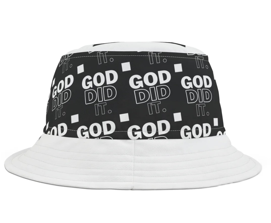 GOD DID IT... Bucket hat