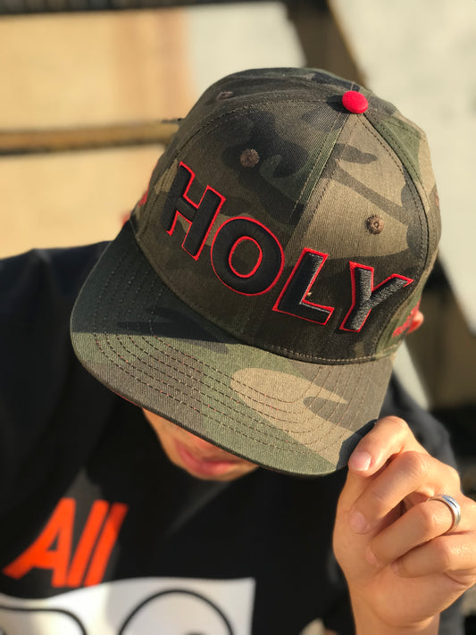 "HOLY CROWN" Camouflage Cap